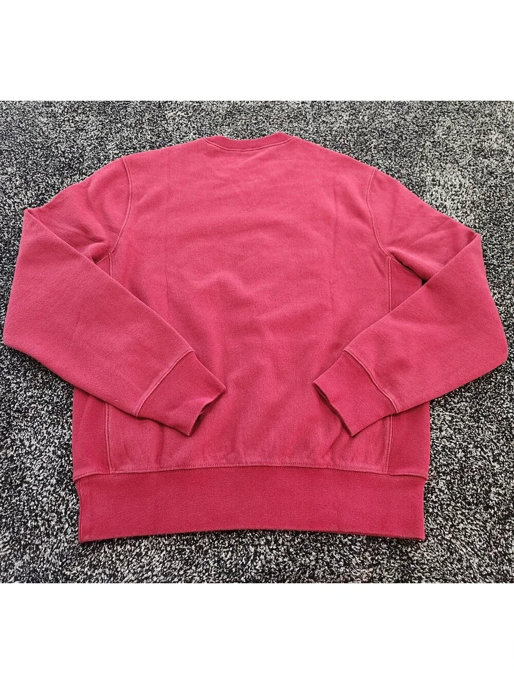 J. Crew Re-Imagined Red Crewneck Sweatshirt Pullover Mens Medium Cotton Blend